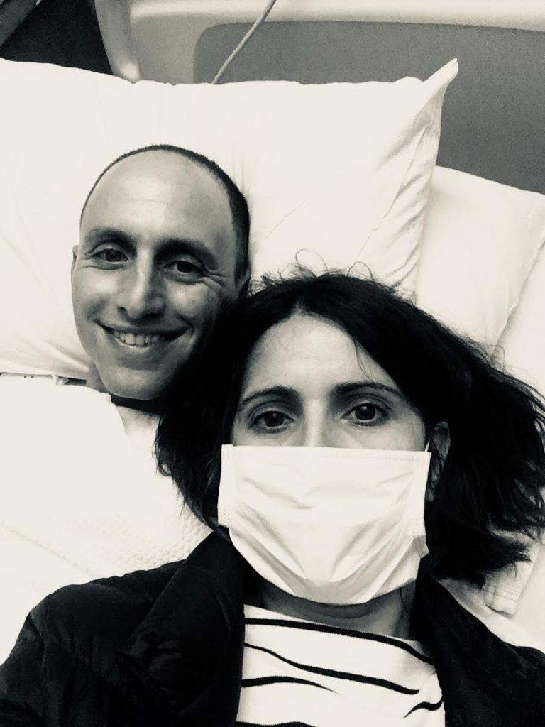 Michelle is really the one taking the brunt of all this. She's my rock and my hero.