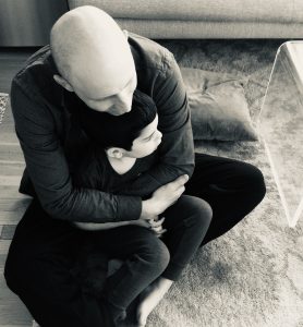 Lev: Daddy are you going to be strong now that you're done with chemo?