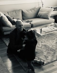 Lev: Daddy are you going to be strong now that you're done with chemo?